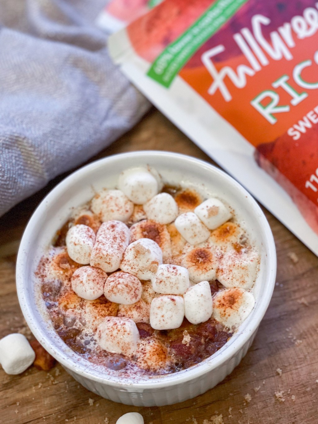 Single Serve Sweet Potato Casserole